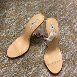 Cape Robbin Nude Block Heel